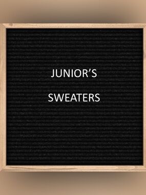 Juniors Sweaters